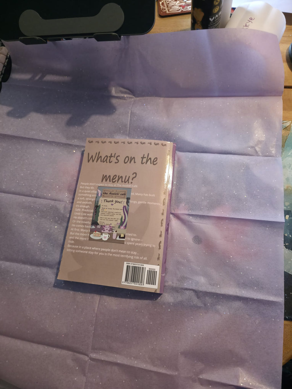 The Axolotl Café | Signed Paperback by Hannah R. Watling